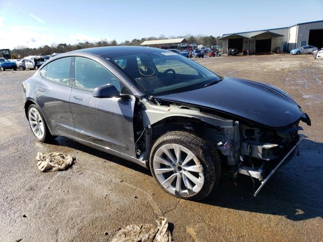 5YJ3E1EA1NF288688 - 2022 TESLA MODEL 3 Կապույտ լուսանկար 4