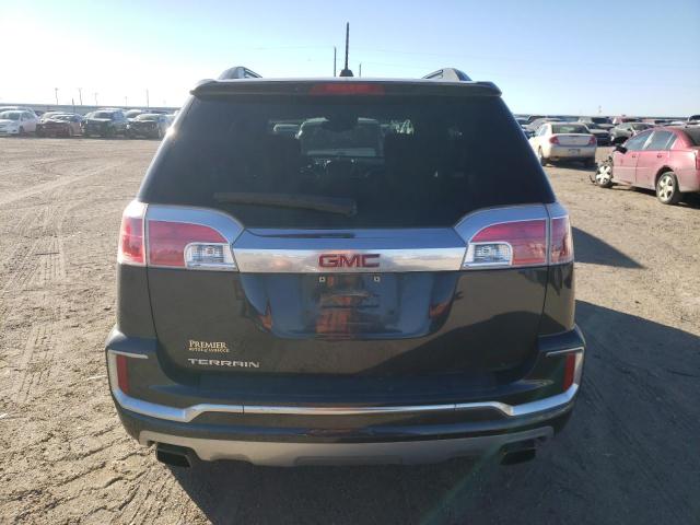 2GKFLRE35H6237700 - 2017 GMC TERRAIN DENALI CHARCOAL photo 6