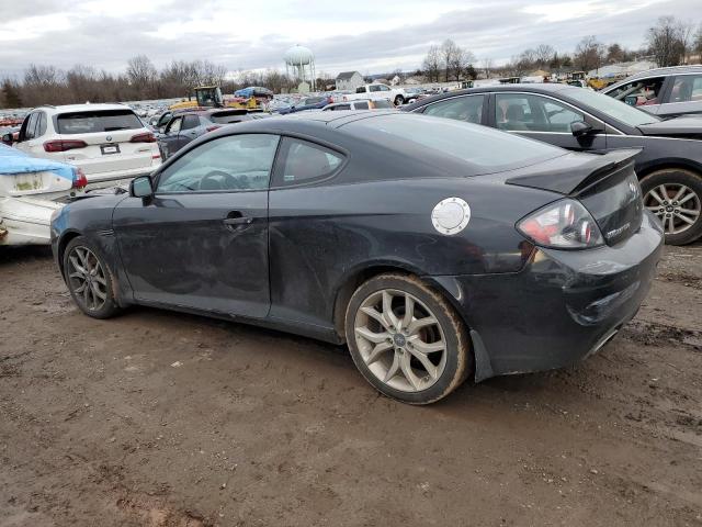 KMHHN66F58U295079 - 2008 HYUNDAI TIBURON GT BLACK photo 2