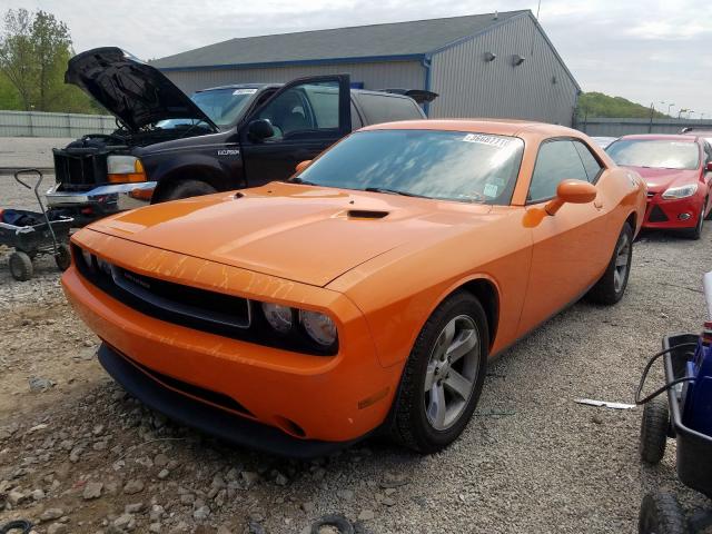 2C3CDYAG1CH161263 - 2012 DODGE CHALLENGER SXT  photo 2