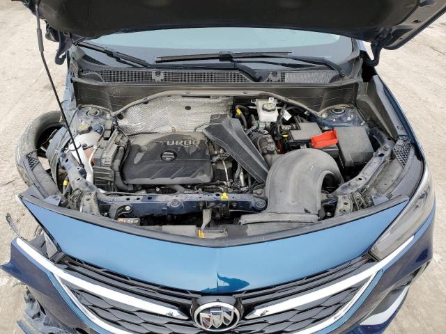 KL4MMDSL8LB092742 - 2020 BUICK ENCORE GX SELECT BLUE photo 12