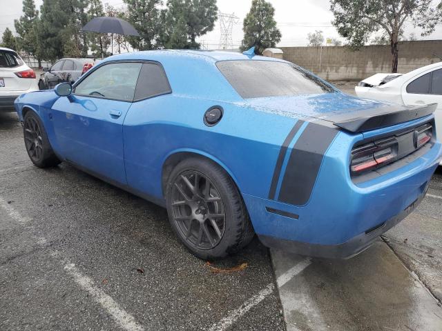 2C3CDZFJXGH217717 - 2016 DODGE CHALLENGER R/T SCAT PACK BLUE photo 2