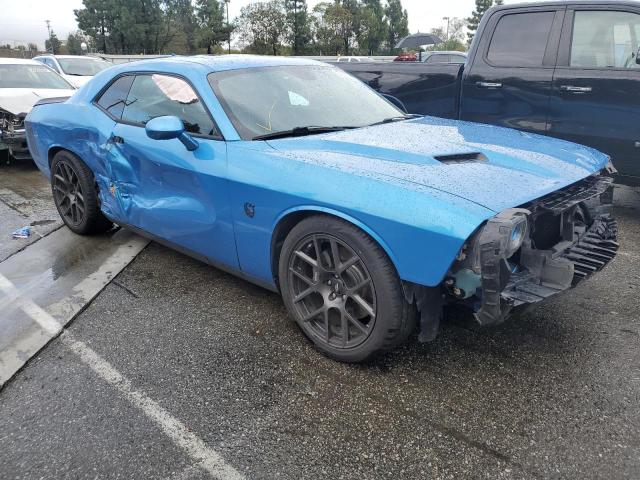 2C3CDZFJXGH217717 - 2016 DODGE CHALLENGER R/T SCAT PACK BLUE photo 4