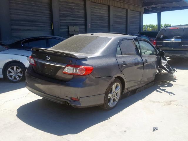 5YFBU4EE3DP182491 - 2013 TOYOTA COROLLA BASE  photo 4