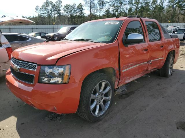 3GNTKGE31BG160834 - 2011 CHEVROLET AVALANCHE LTZ ORANGE photo 1