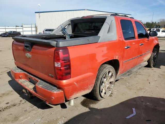 3GNTKGE31BG160834 - 2011 CHEVROLET AVALANCHE LTZ ORANGE photo 3