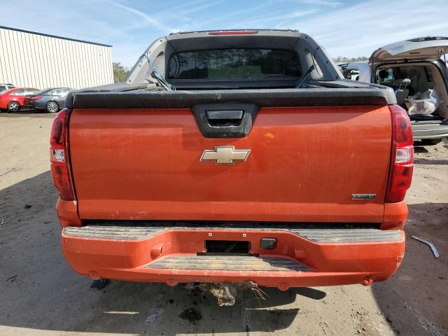 3GNTKGE31BG160834 - 2011 CHEVROLET AVALANCHE LTZ ORANGE photo 6