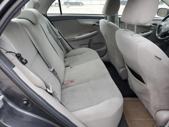 2T1BU4EE5CC891955 - 2012 TOYOTA COROLLA BASE GRAY photo 11