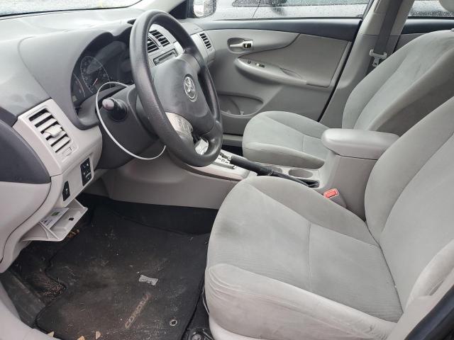 2T1BU4EE5CC891955 - 2012 TOYOTA COROLLA BASE GRAY photo 7