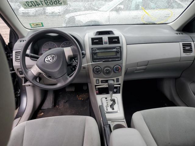 2T1BU4EE5CC891955 - 2012 TOYOTA COROLLA BASE GRAY photo 8