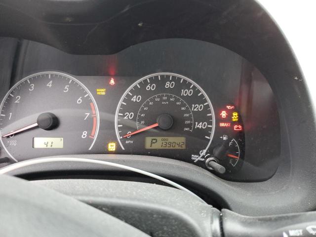 2T1BU4EE5CC891955 - 2012 TOYOTA COROLLA BASE GRAY photo 9