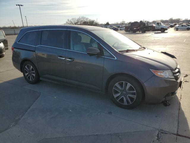 5FNRL5H98EB083006 - 2014 HONDA ODYSSEY TOURING GRAY photo 4