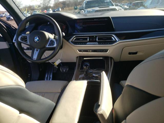 5UXCW2C03M9E60257 - 2021 BMW X7 XDRIVE40I Mavi foto 8