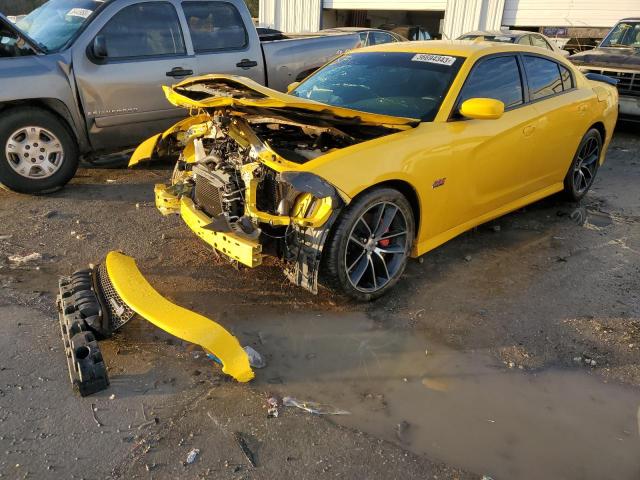 2C3CDXGJ9HH602111 - 2017 DODGE CHARGER R/T 392 YELLOW photo 1