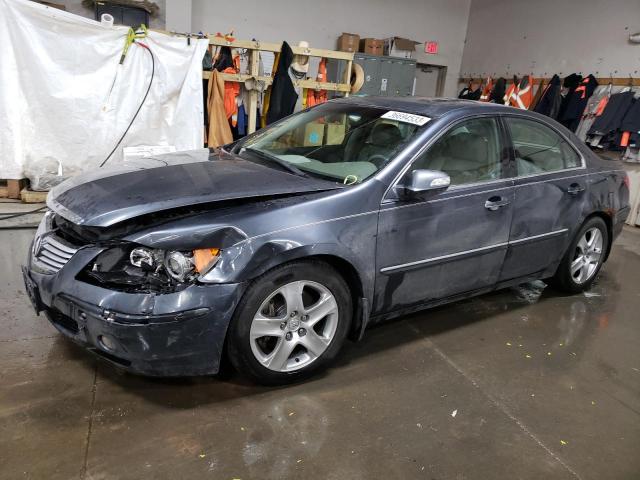 JH4KB16585C019363 - 2005 ACURA RL GRAY photo 1