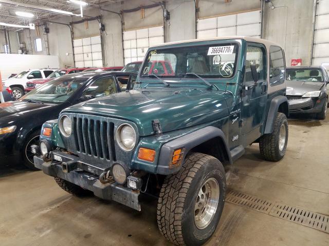 1J4FY19S3XP436284 - 1999 JEEP WRANGLER / TJ SPORT  photo 2