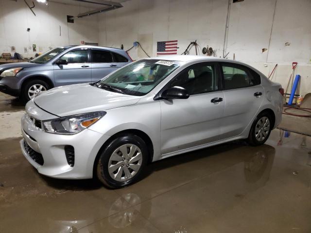 3KPA24AB1JE044572 - 2018 KIA RIO LX SILVER photo 1