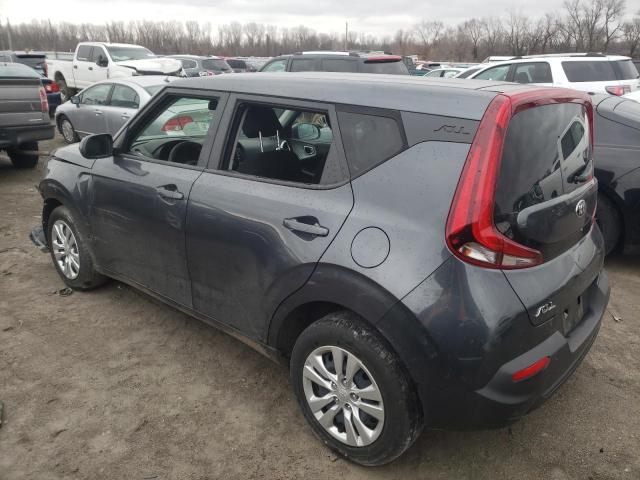 KNDJ23AU8M7744296 - 2021 KIA SOUL LX GRAY photo 2