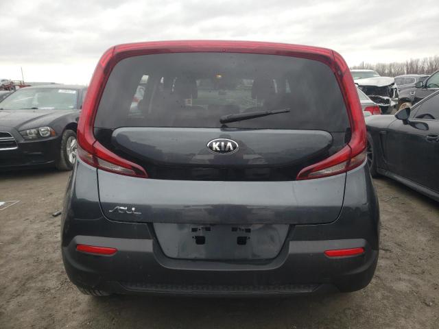 KNDJ23AU8M7744296 - 2021 KIA SOUL LX GRAY photo 6