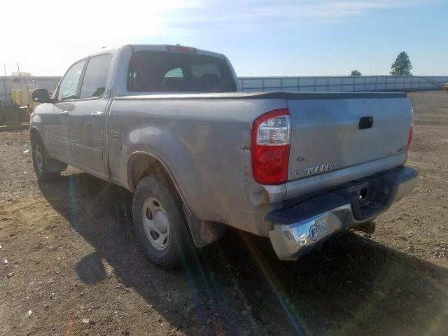 5TBET34106S552212 - 2006 TOYOTA TUNDRA DOUBLE CAB SR5  photo 3