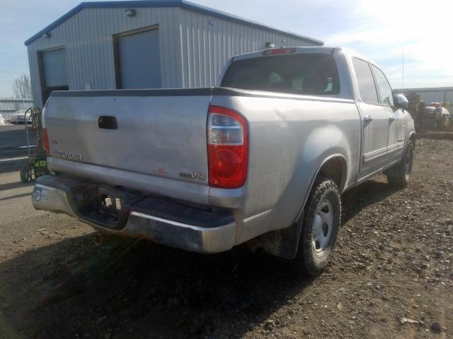 5TBET34106S552212 - 2006 TOYOTA TUNDRA DOUBLE CAB SR5  photo 4