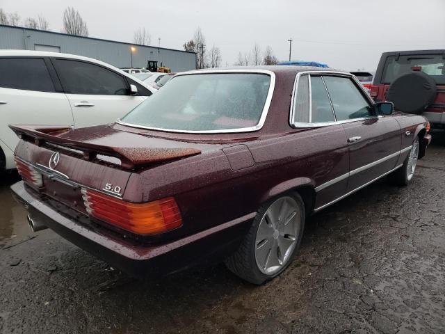 10702412011058 - 1975 MERCEDES-BENZ SLC 450 BURGUNDY photo 3