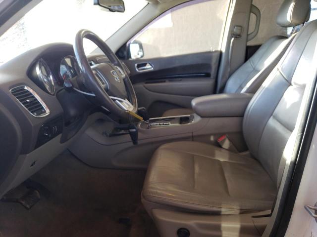 1C4RDHDG0DC552491 - 2013 DODGE DURANGO CREW WHITE photo 7