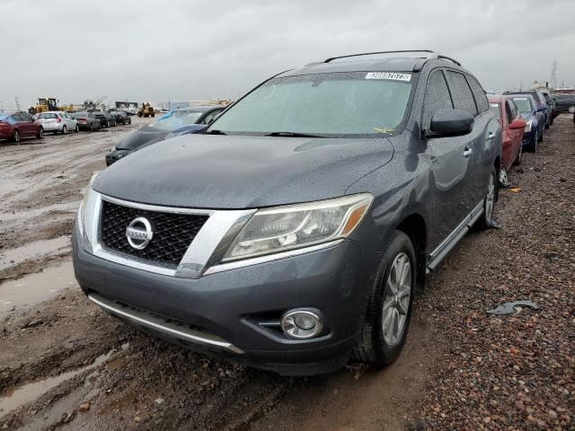5N1AR2MN3EC695667 - 2014 NISSAN PATHFINDER S 灰色 照片 1