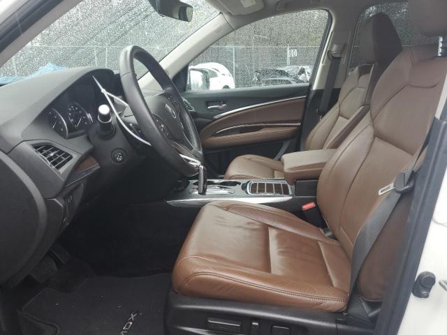 5FRYD3H59HB003838 - 2017 ACURA MDX TECHNOLOGY WHITE photo 7