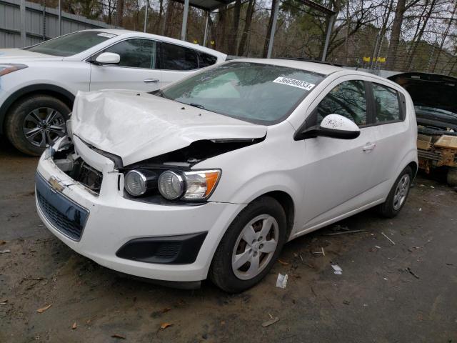 1G1JA6SH2E4207635 - 2014 CHEVROLET SONIC LS თეთრი ფოტო 1