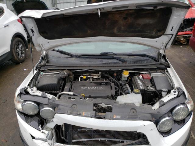 1G1JA6SH2E4207635 - 2014 CHEVROLET SONIC LS თეთრი ფოტო 11