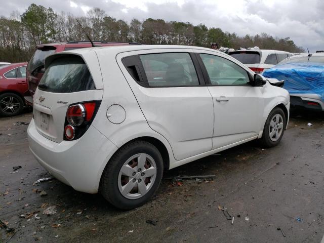 1G1JA6SH2E4207635 - 2014 CHEVROLET SONIC LS თეთრი ფოტო 3