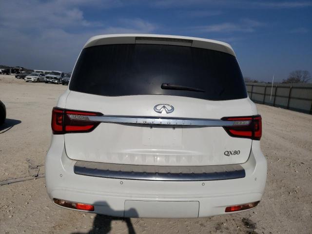 JN8AZ2NF0K9681041 - 2019 INFINITI QX80 LUXE WHITE photo 6