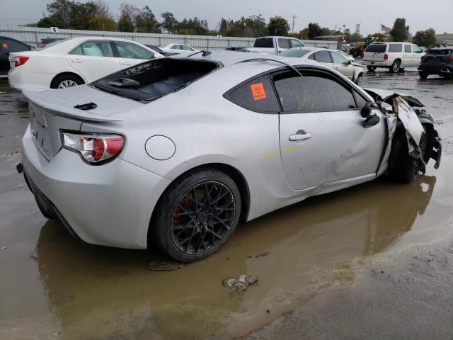 JF1ZNAA10E8708740 - 2014 TOYOTA SCION FR-S SILVER photo 3