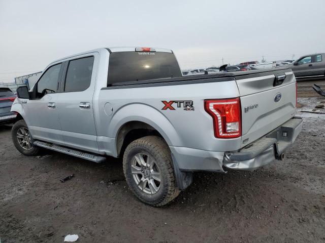 1FTEW1EFXGKF00866 - 2016 FORD F150 SUPERCREW SILVER photo 2