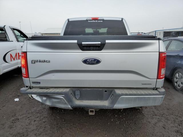 1FTEW1EFXGKF00866 - 2016 FORD F150 SUPERCREW SILVER photo 6