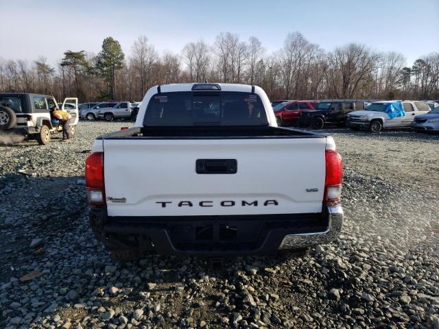 3TMCZ5AN2JM178243 - 2018 TOYOTA TACOMA DOUBLE CAB WHITE photo 6