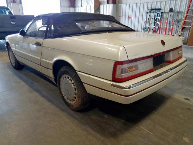 1G6VR3170HU103029 - 1987 CADILLAC ALLANTE  photo 3