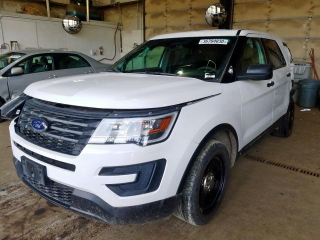 1FM5K8AR4HGA45002 - 2017 FORD EXPLORER POLICE INTERCEPTOR  photo 2