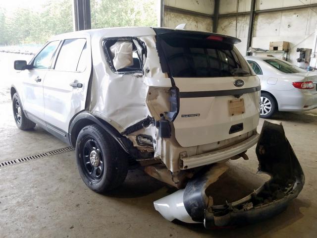 1FM5K8AR4HGA45002 - 2017 FORD EXPLORER POLICE INTERCEPTOR  photo 3