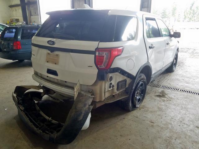 1FM5K8AR4HGA45002 - 2017 FORD EXPLORER POLICE INTERCEPTOR  photo 4