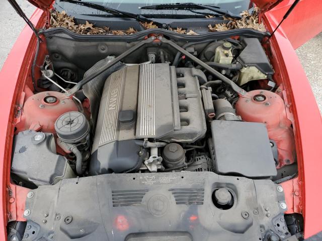 4USBT535X4LU08590 - 2004 BMW Z4 3.0 RED photo 11