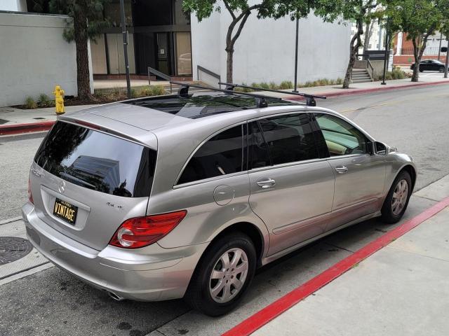 4JGCB22E37A044036 - 2007 MERCEDES-BENZ R 320 CDI SILVER photo 4