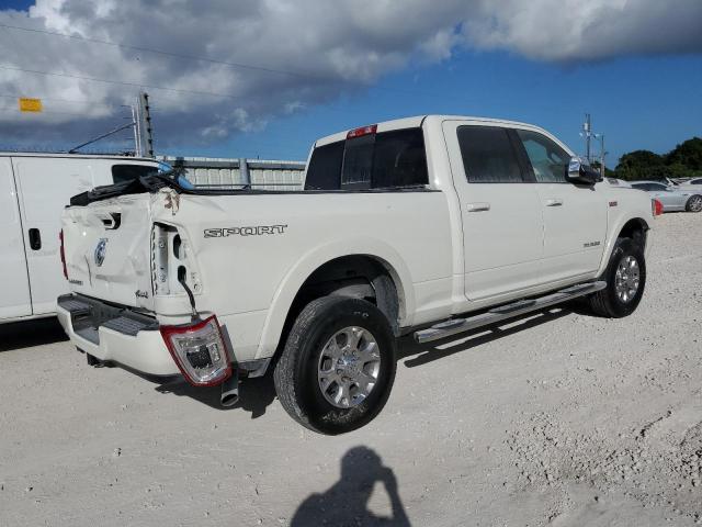 3C6UR5FJ4KG720007 - 2019 RAM 2500 LARAMIE WHITE photo 3