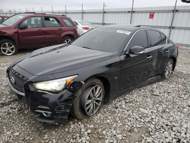 JN1BV7AR9FM403074 - 2015 INFINITI Q50 BASE BLACK photo 1