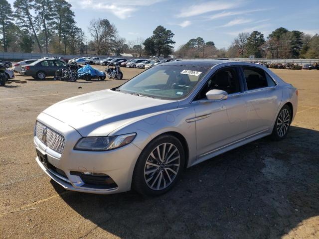 1LN6L9SK4H5612071 - 2017 LINCOLN CONTINENTA SELECT SILVER photo 1