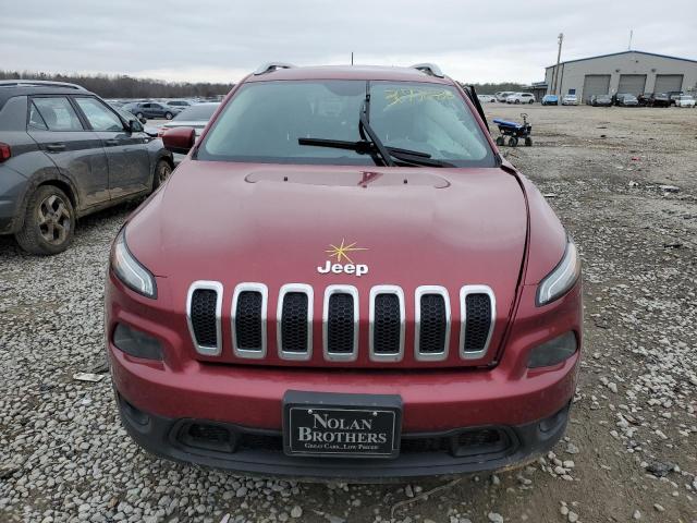 1C4PJLCB4FW676869 - 2015 JEEP CHEROKEE LATITUDE MAROON photo 5