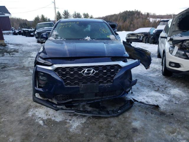 5NMS3CAD4KH064600 - 2019 HYUNDAI SANTA FE SEL BLUE photo 5