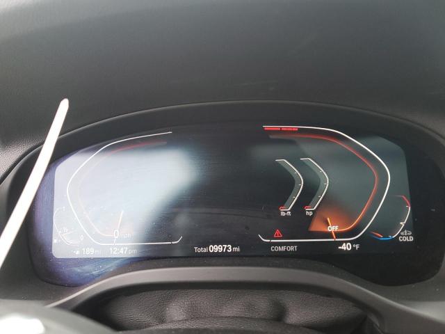 5UXTY3C04M9H69784 - 2021 BMW X3 SDRIVE30I Көк фото 9