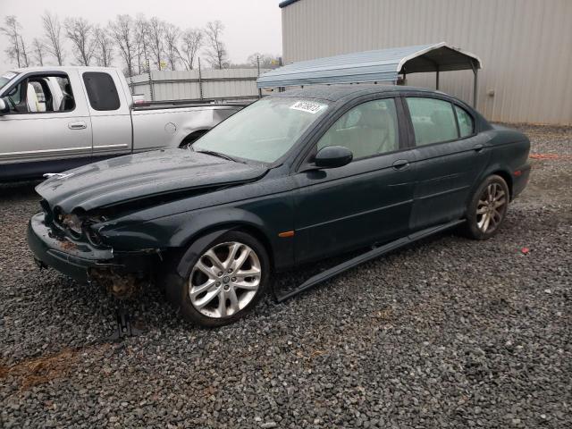 SAJEA53C22WC81406 - 2002 JAGUAR X-TYPE SPORT 3.0 GREEN photo 1